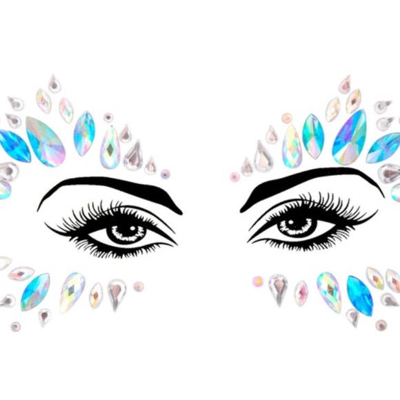 Fashionable face Stickers - Picture 1 of 2